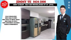 Blk 420 Woodlands Street 41 (Woodlands), HDB 3 Rooms #175129602